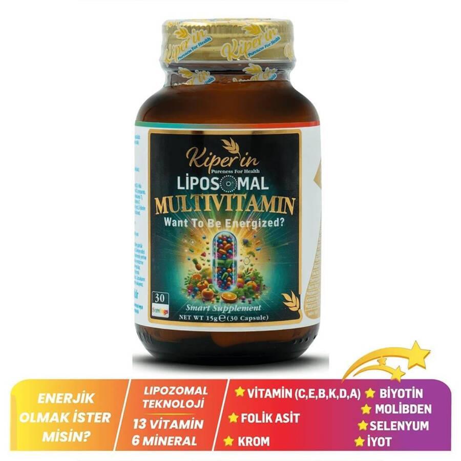 Kiperin Lipozomal Multivitamin 30 Kapsül - 1