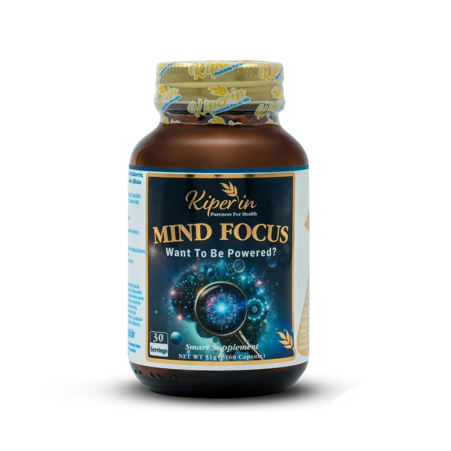 Kiperin Mind Focus 60 Kapsül - 1