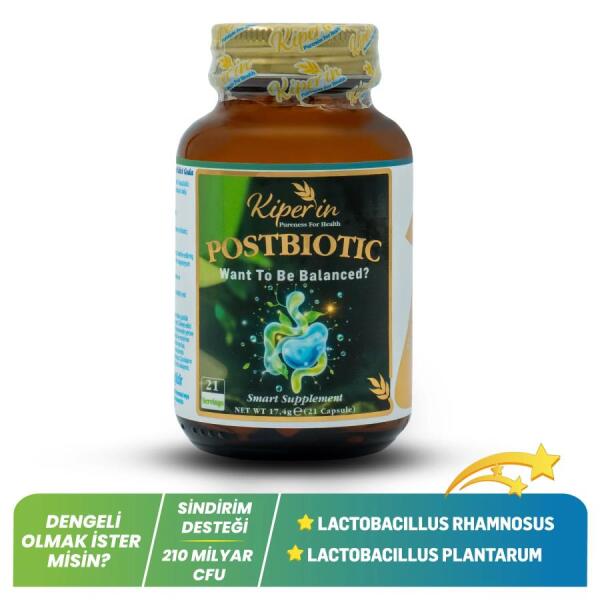 Kiperin Postbiyotik 21 Kapsül - KIPERIN