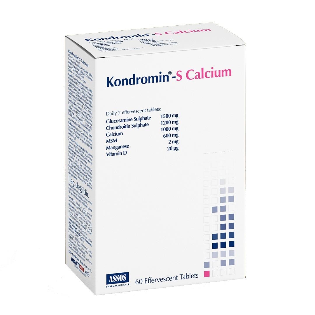 Kondromin S Calcium Efervesan 60 Tablet - 1