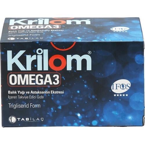 Krilom Omega-3 30 Yumuşak Kapsül - TAB İLAÇ