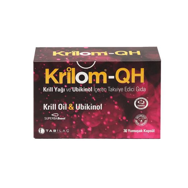 Krilom-QH Krill Oil & Ubikinol 30 Yumuşak Kapsül - TAB İLAÇ
