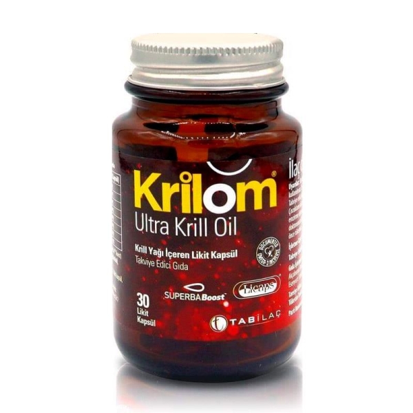 Krilom Ultra Krill Oil 30 Likit Kapsül - TAB İLAÇ