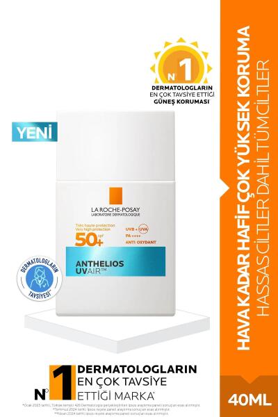 La Roche-Posay Anthelios Uv Air 40 ml 50 Faktör Güneş Kremi - 1