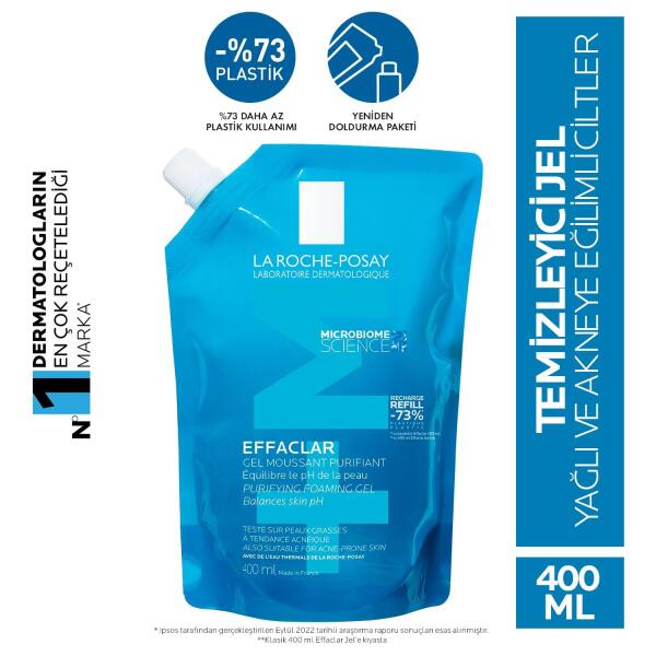 La Roche Posay Effaclar Gel Refill 400 ml - 2
