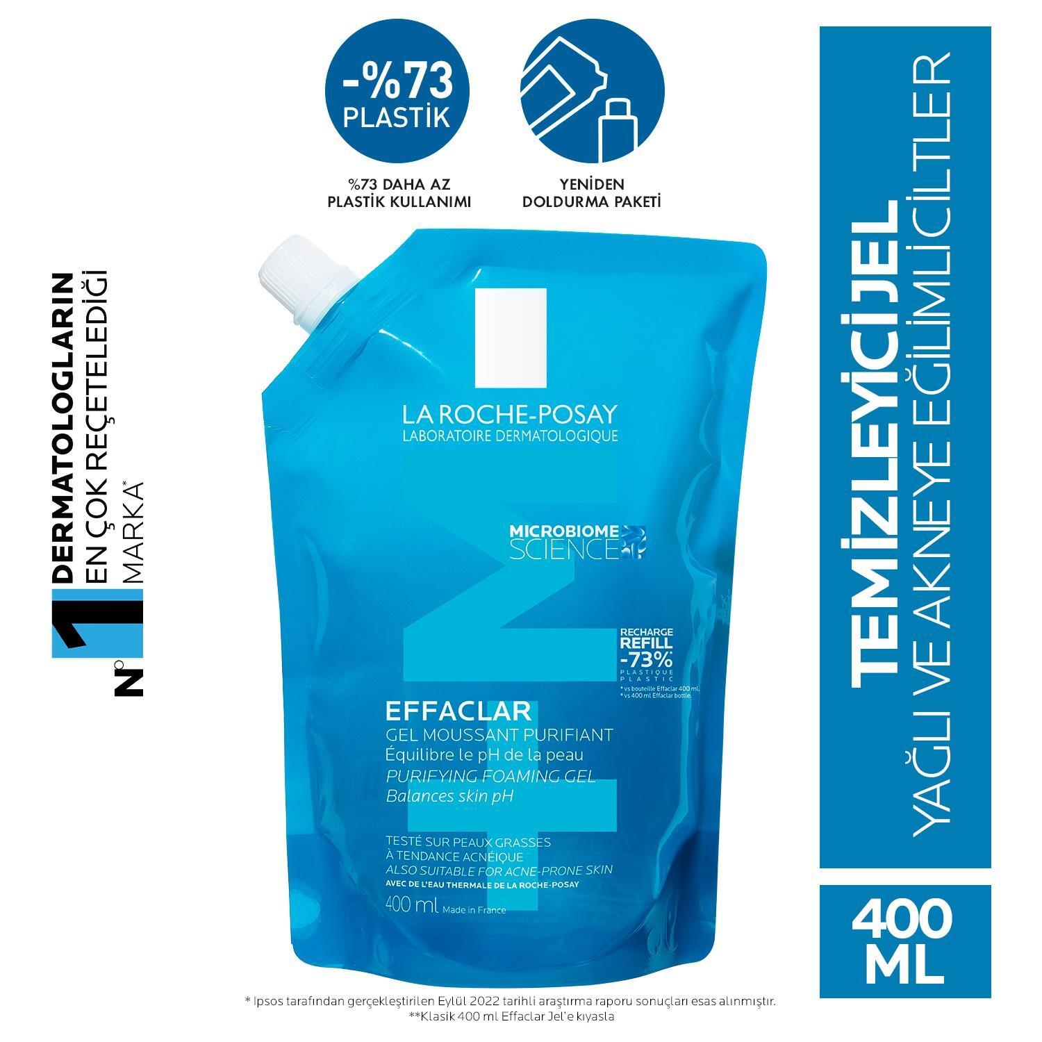 La Roche Posay Effaclar Gel Refill 400 ml - 2