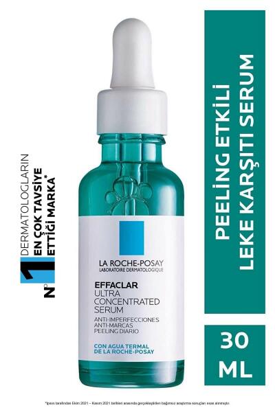 La Roche Posay Effaclar Ultra Concentered Peeling Etkili Leke Karşıtı Serum 30 ml - LA ROCHE POSAY