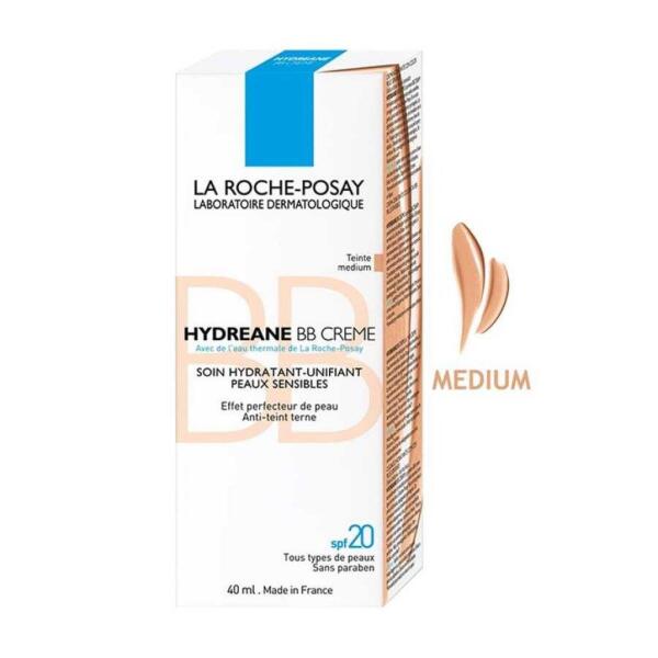 La Roche Posay Hydreane BB Spf 20 Krem 40 ml (Medium/Orta Ton) - LA ROCHE POSAY