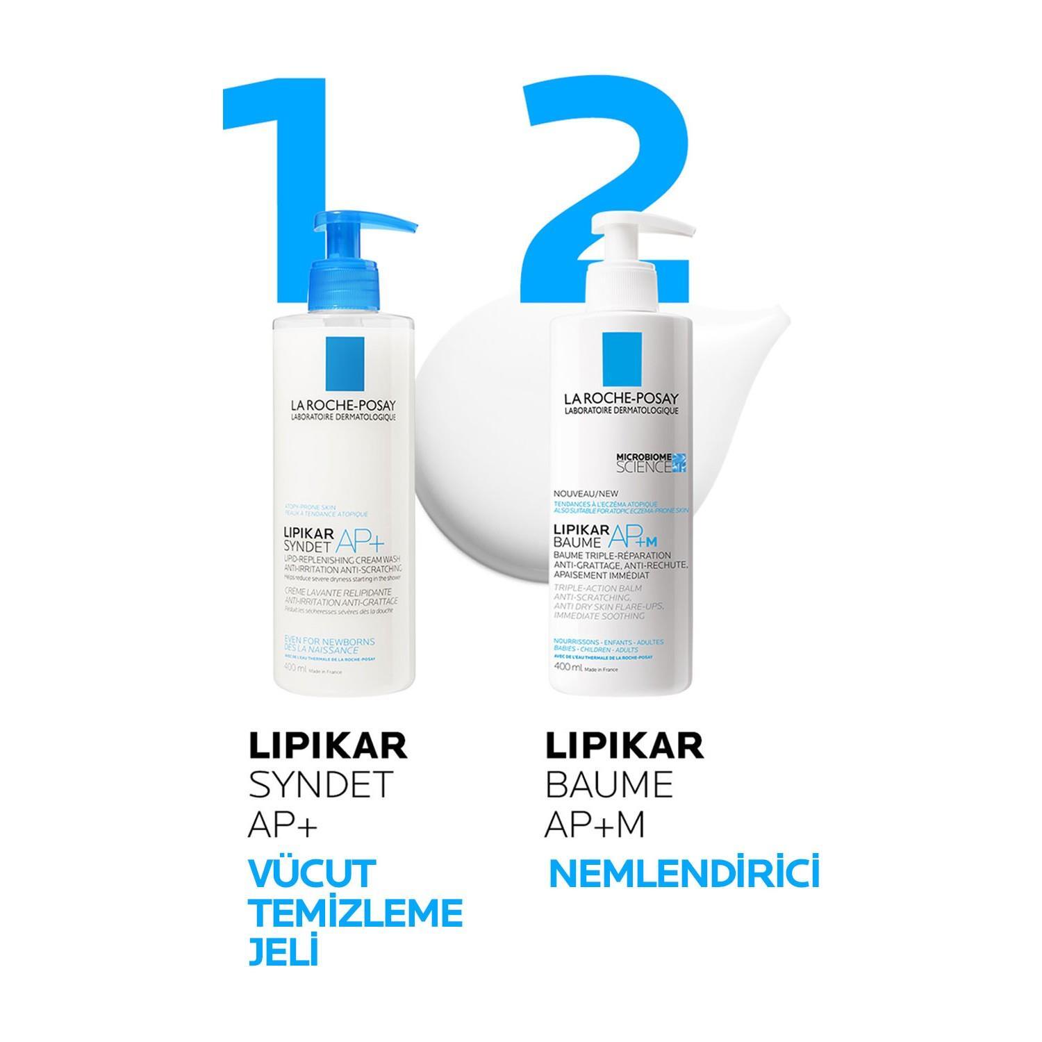 La Roche Posay Lipikar Baume AP+ M Yatıştırıcı Balm 400 ml - 6