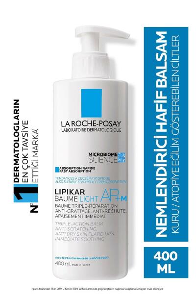 La Roche Posay Lipikar Baume LIGHT AP+M Atopiye Eğilim Gösterebilen Ciltler 400 Ml - 2