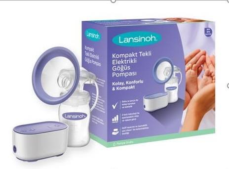 Lansinoh Kompakt Tekli Elektrikli Göğüs Pompası - LANSİNOH