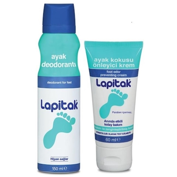 Lapitak Ayak Kokusuna Karşı Krem + Deo - LAPİTAK