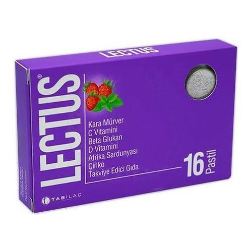 Lectus Afrika Sardunyası 16 Pastil - TAB İLAÇ