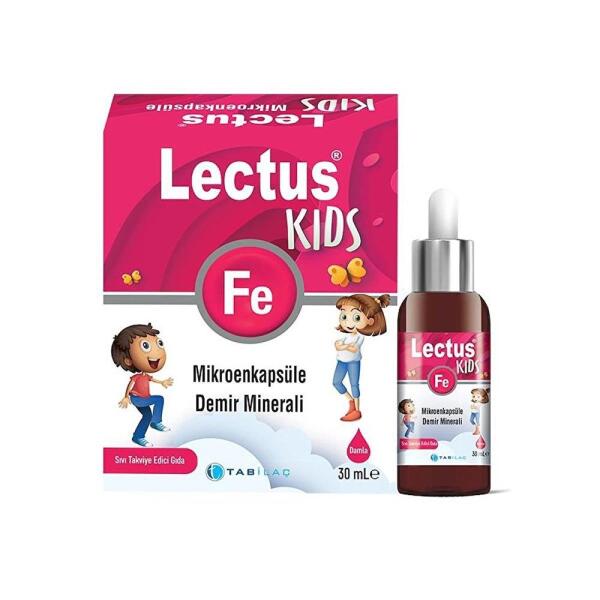Lectus Kids Mikroenkapsule Demir 30 ml - TAB İLAÇ