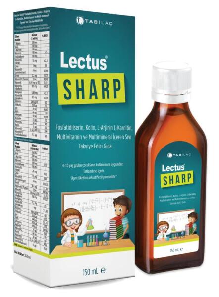 Lectus Sharp Şurup 150 ml - TAB İLAÇ