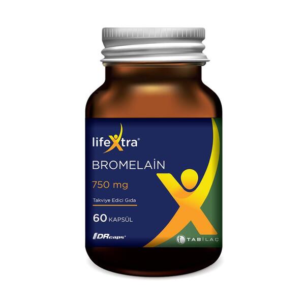 Lifextra Bromelain 60 Kapsül - TAB İLAÇ