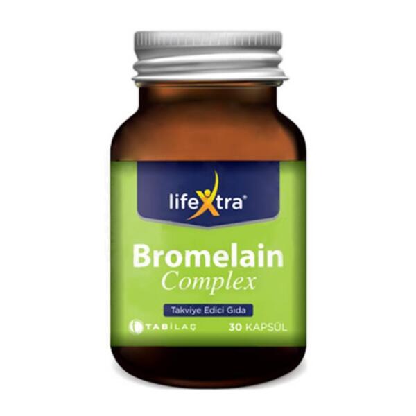 Lifextra Bromelain Complex 30 Kapsül - TAB İLAÇ