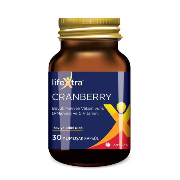 Lifextra Cranberry 30 Kapsül - TAB İLAÇ