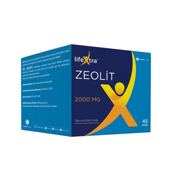 Lifextra Zeolit 2000 mg 45 Saşe - TAB İLAÇ