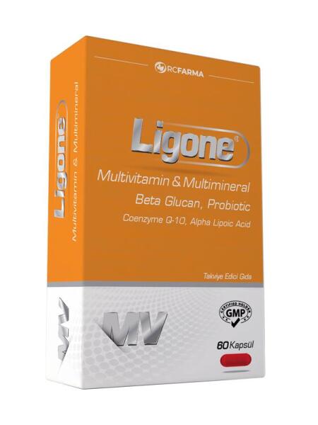 Ligone Beta Glucan Multivitamin 60 Kapsül - RC FARMA