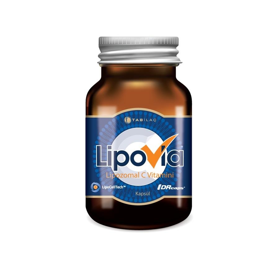 Lipovia Lipozomal Vitamin C 60 Kapsul - 1