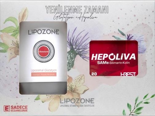 Lipozone Lipozomal Glutatyon+ Hepoliva Tanışma Set - LIPOZONE