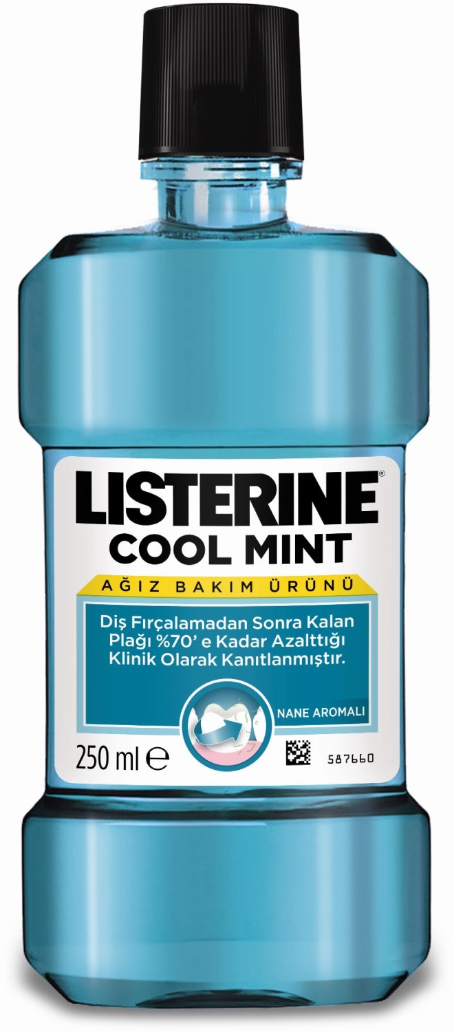 Listerine Cool Mint Ağız Gargarası 250 ml - 1