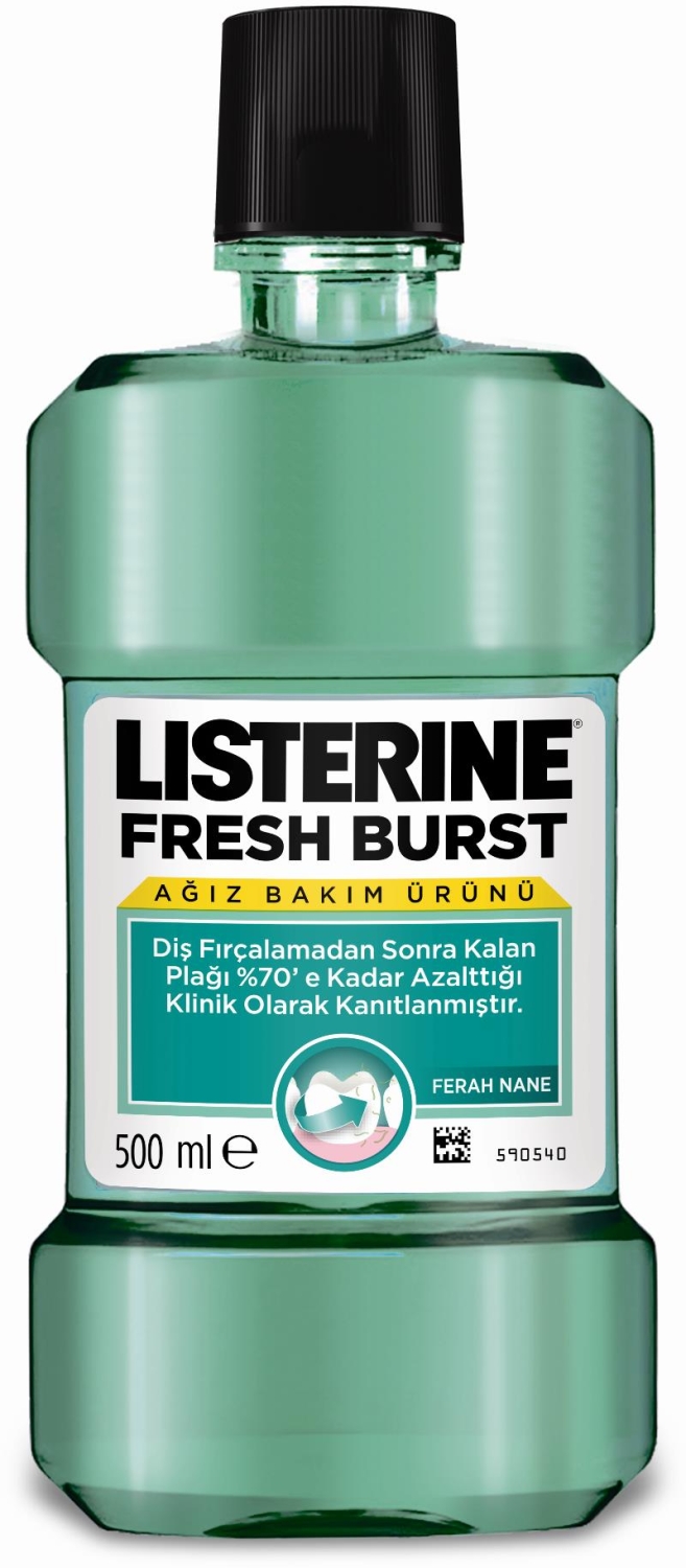 Listerine Fresh Burst Ağız Gargarası 500 ml - 1