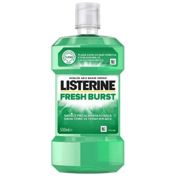 Listerine Fresh Burst Ağız Gargarası 500 ml - LİSTERİNE