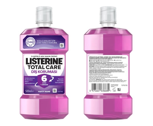 Listerine Total Care Ağız Gargarası 500 ml - LİSTERİNE