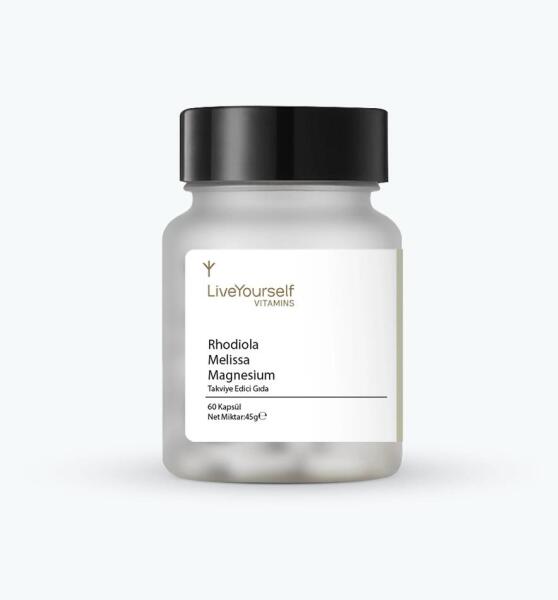 Live Yourself Rhodiola Melissa 60 Kapsül - LIVE YOURSELF
