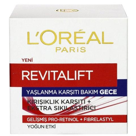 Loreal Paris Revitalift Yaşlanma Karşıtı Gece Bakım Kremi 50 ml - 1