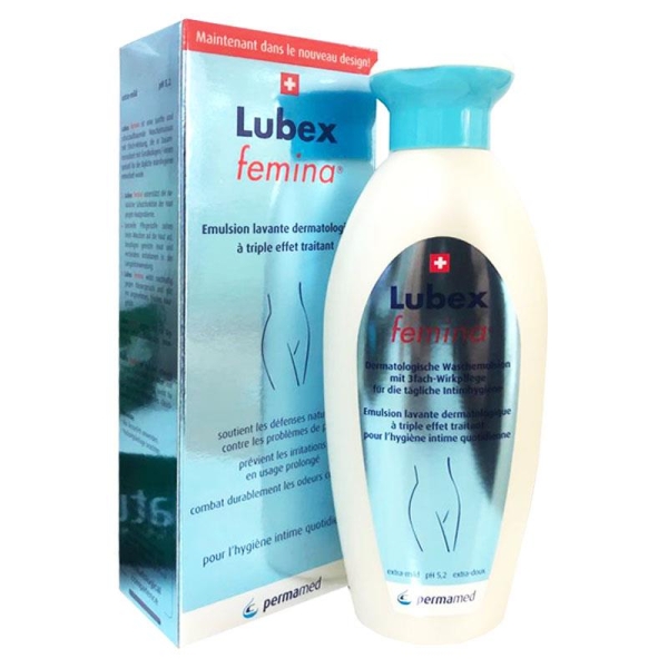 Lubex Femina 200 ml Kadınlar için Vücut Temizleme Solüsyonu - LUBEX