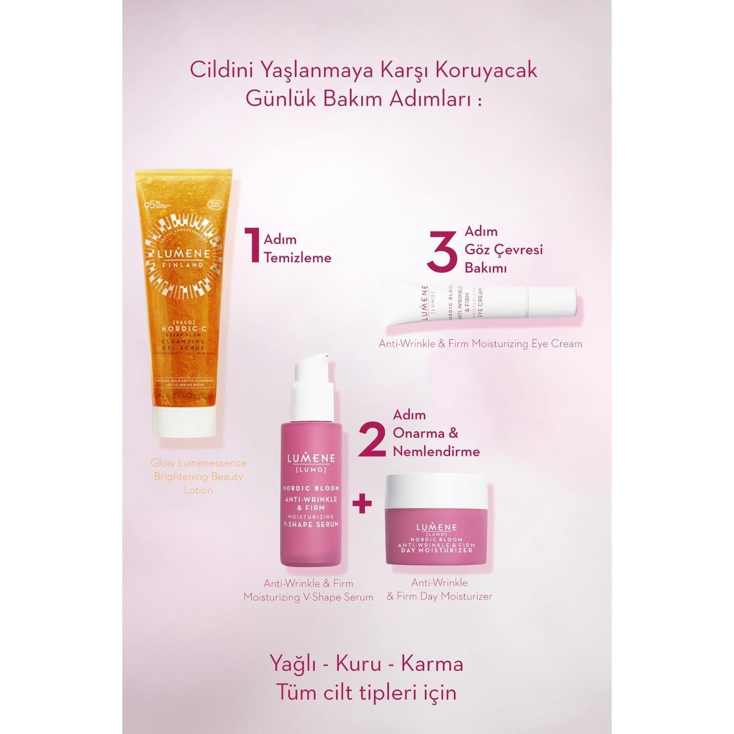 Lumene Kırışıklık Karşıtı & Sıkılaştırıcı Gündüz Bakım Kremi 50 ml - 5