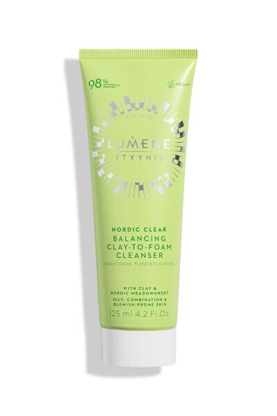 Lumene Sebum Dengeleyici Kil İçerikli Köpük Temizleyici 125 ml - LUMENE