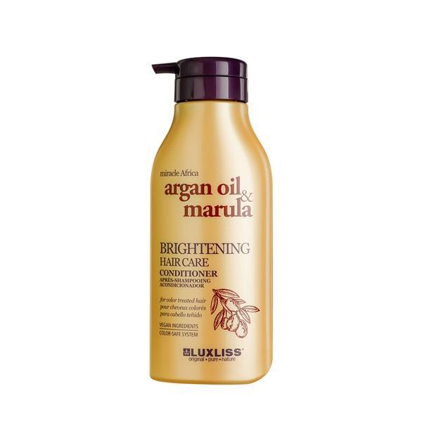 Luxliss Argan Oil Marula Brightening Hair Care Conditioner 500 ml - LUXLISS