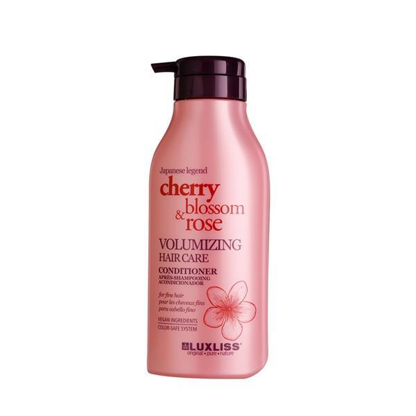 Luxliss Cherry Blossom Rose Volumizing Hair Care Conditioner 500 Ml - LUXLISS