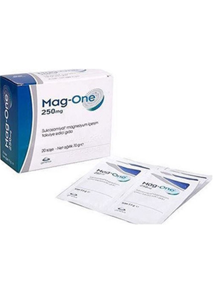 Mag-One 250 mg 20 Saşe - GENERİCA