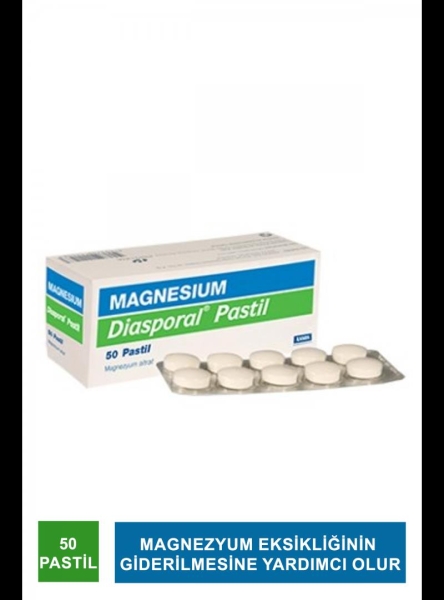 Magnesium Diasporal 50 Pastil - ASSOS