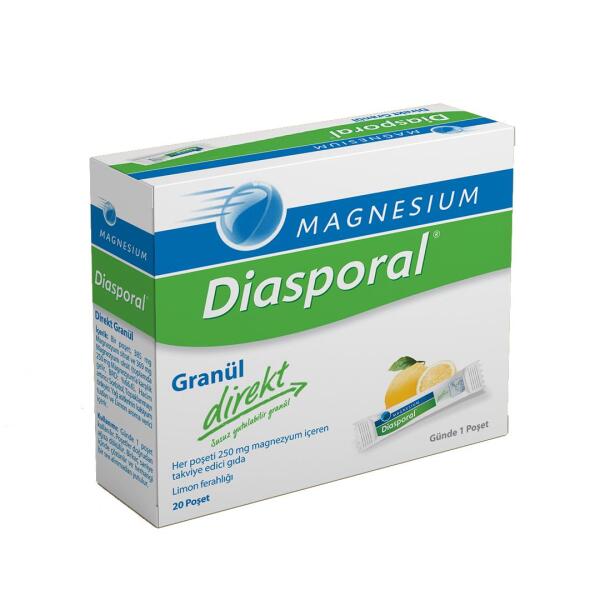 Magnesium Diasporal Direkt 20 Poşet - ASSOS
