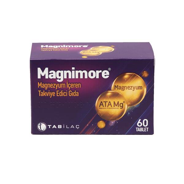 Magnimore Magnezyum 60 Tablet - TAB İLAÇ