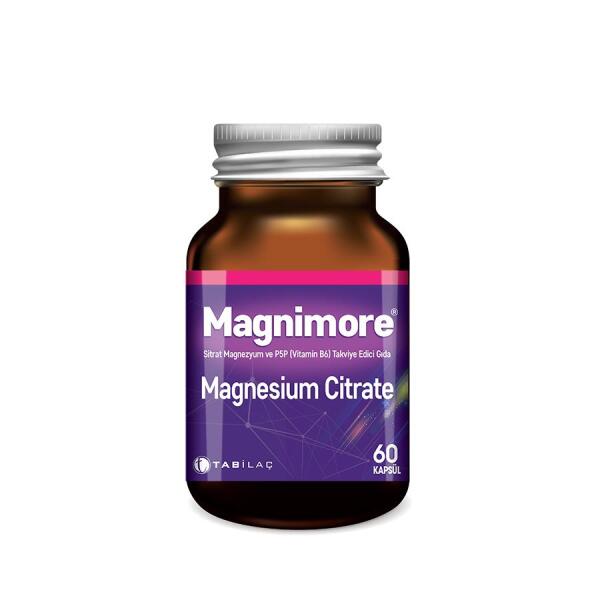 Magnimore Magnesium Citrate 60 Kapsül - TAB İLAÇ