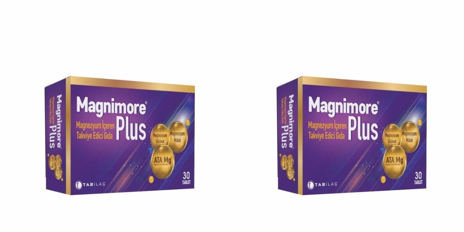 Magnimore Plus 60 Tablet(Magnimore Plus 30 Tablet 2 li) - 1