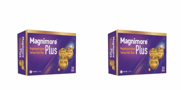Magnimore Plus 60 Tablet(Magnimore Plus 30 Tablet 2 li) - TAB İLAÇ
