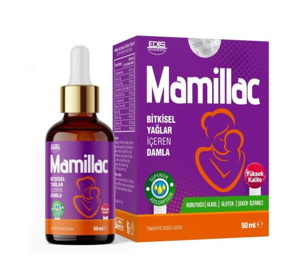 Mamillac Süt Arttırıcı Damla 50 ml - EDİS PHARMA