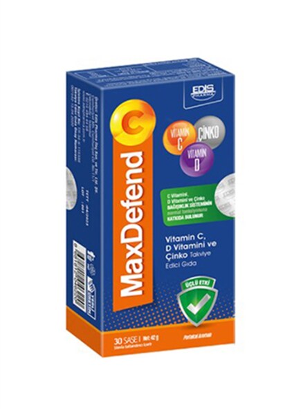 Maxdefend C 30 Saşe - EDİS PHARMA