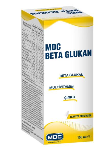 Mdc Beta Glukan 150 ml - MDC