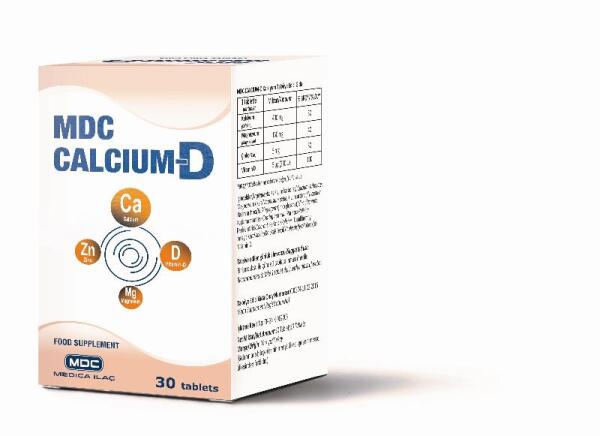 Mdc Calcium-D 30 Tablet - MDC