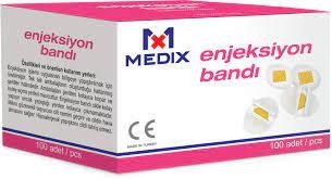 Medıx Enjeksıyon Bandı 100 lu - 