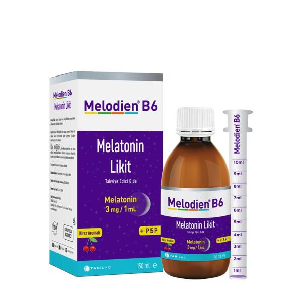Melodien B6 Melatonin Likit 150 ml - TAB İLAÇ